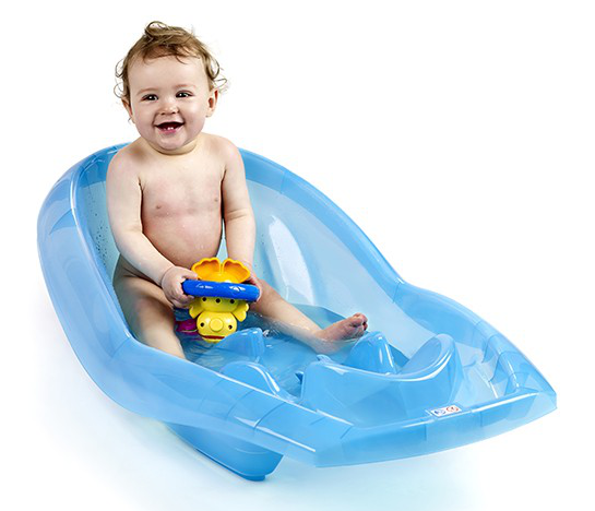 THERMOBABY Ergonomická vanička Lagoon Fialová průhledná
