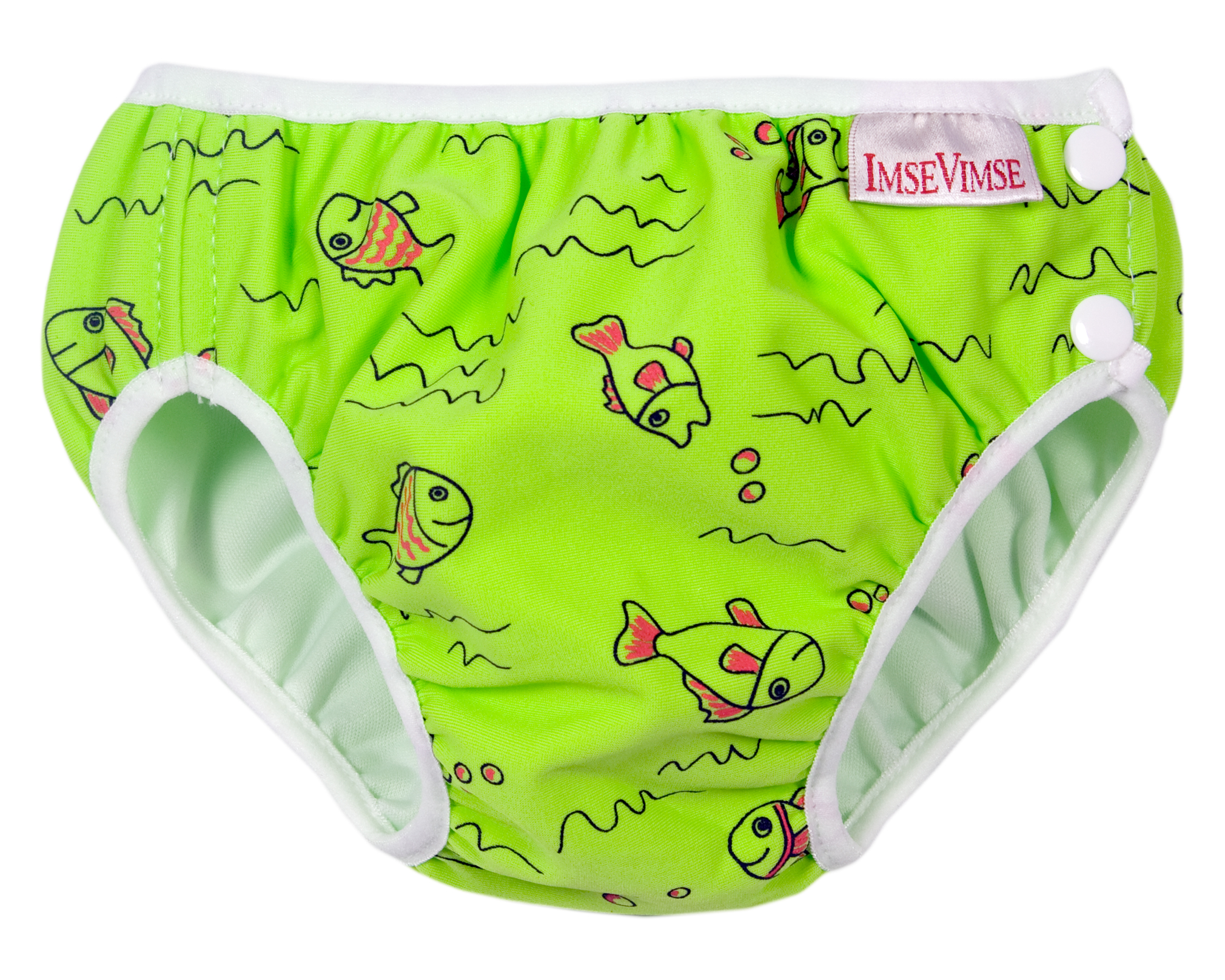IMSE VIMSE Plenkové plavky, Zelené ryby, vel. S (6 - 8 kg)