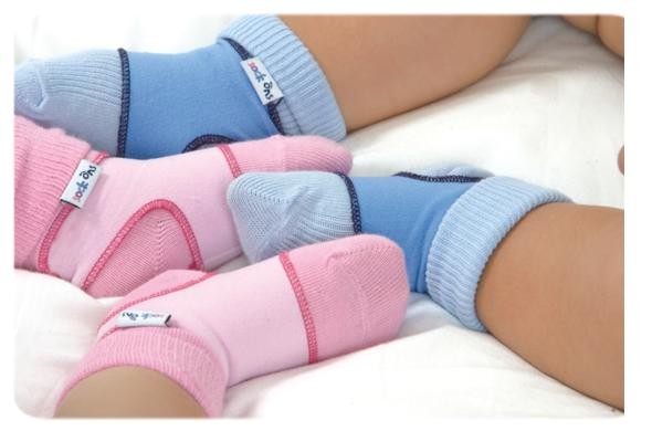 KIKKO Sock Ons držák ponožek Brights Lime 6-12m