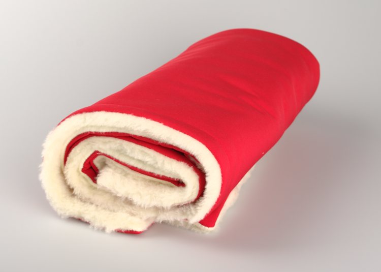 KAARSGAREN Zimní deka merino softshell červená
