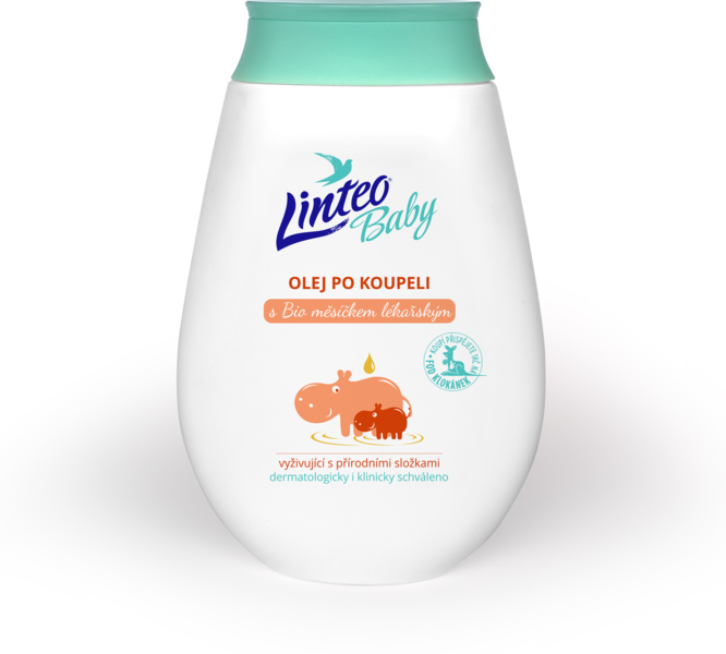 LINTEO BABY Olej po koupeli