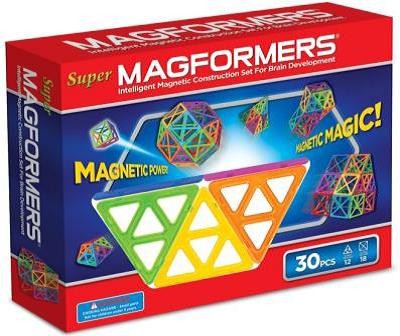 MAGFORMERS SUPER 30 magnetická stavebnice 30 dílků