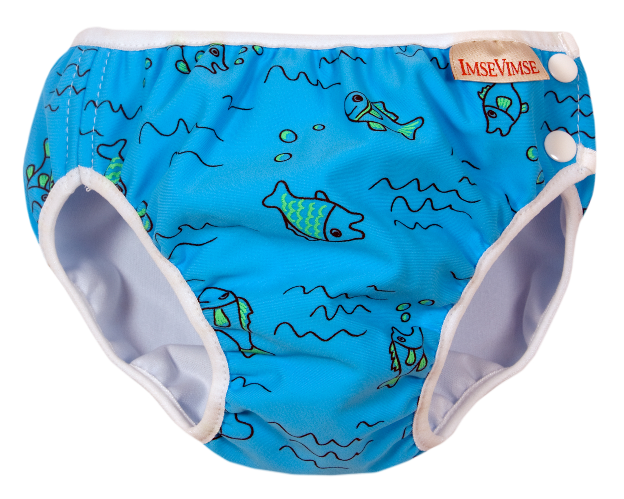 IMSE VIMSE Plenkové plavky, Tyrkysové ryby, vel. L (9 - 12 kg)