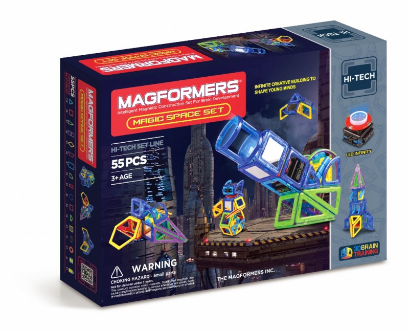 MAGFORMERS Magic space magnetická stavebnice