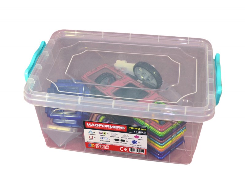 MAGFORMERS Primo Box magnetická stavebnice