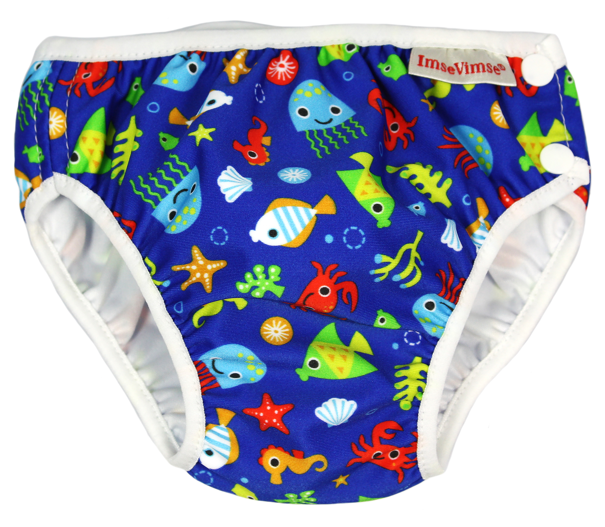 IMSE VIMSE Plenkové plavky, Modré moře, vel. XL (11 - 14 kg)