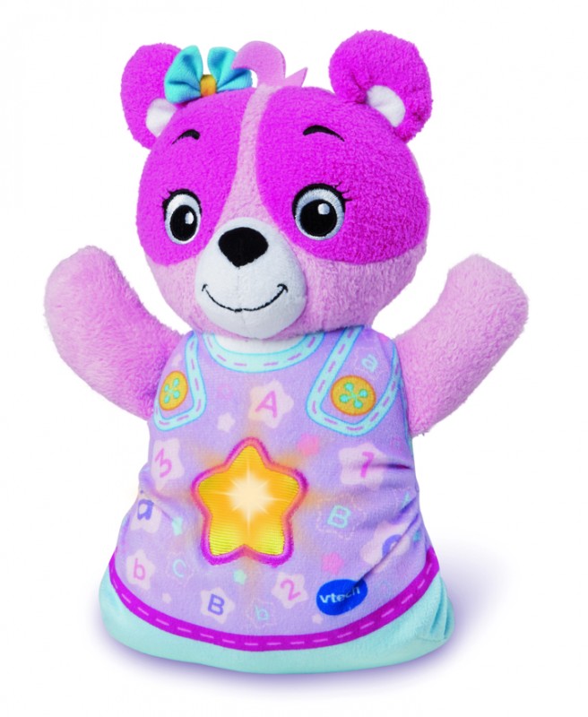 VTECH Usínáček medvídek Růžový