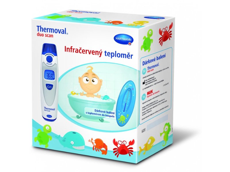 THERMOVAL DUO SCAN Infračervený teploměr, dárkové balení