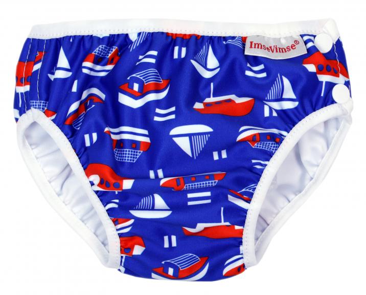 IMSE VIMSE Plenkové plavky, Loďky modré, vel. JR (16 - 20 kg)