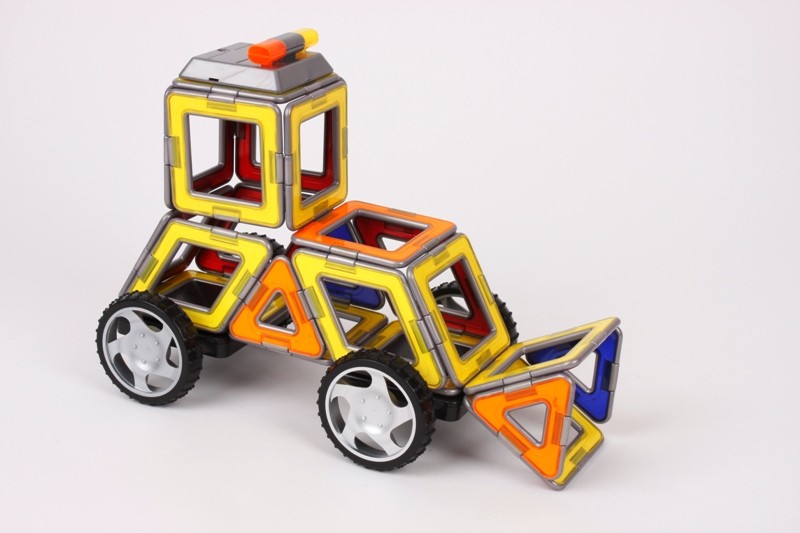 MAGFORMERS XL Cruiser Stavební auto magnetická stavebnice