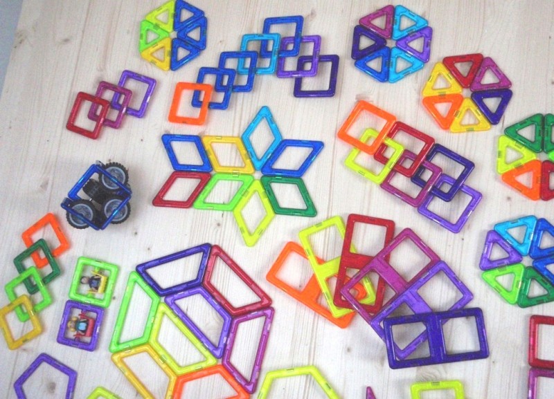 MAGFORMERS Jumbo Box magnetická stavebnice