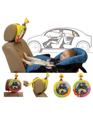 TAF TOYS Zpětné zrcátko do auta, Kuk na mámu