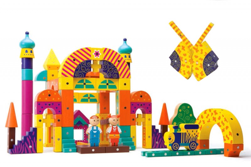 MAGFORMERS Art fantasy dřevěná stavebnice
