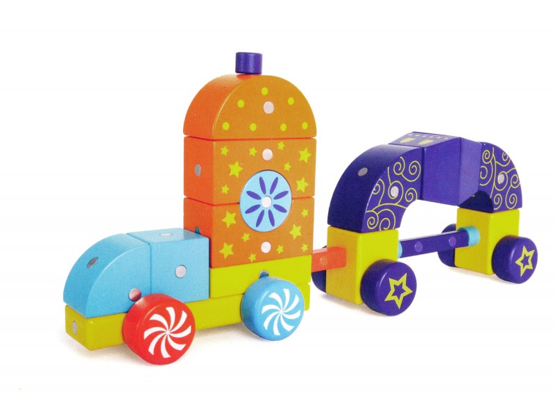 MAGFORMERS Art Fantasy SP (special kit) dřevěná stavebnice