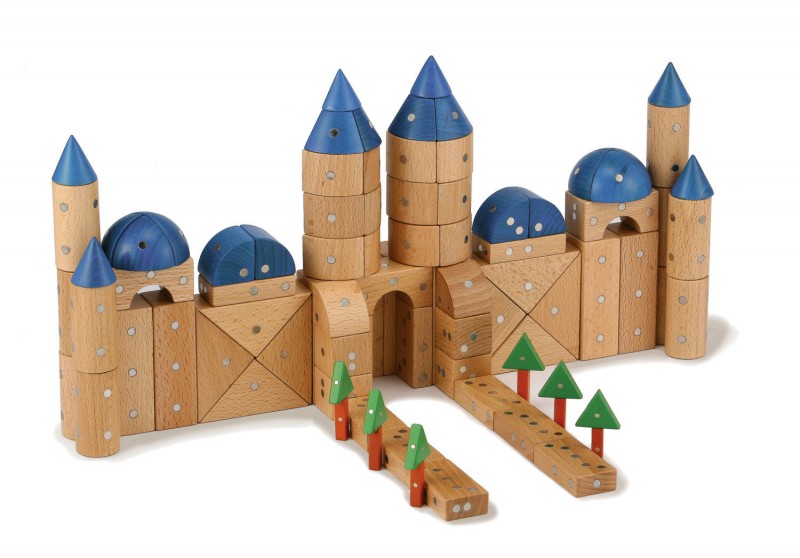 MAGFORMERS Architekt dřevěná stavebnice