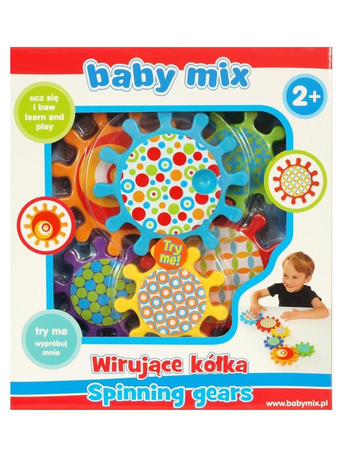 BABY MIX Hračka do koupele Ozubená kolečka