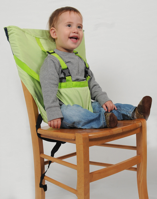 SACK´N SEAT cestovní návlek jídelní židlička Zelená