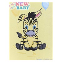 NEW BABY Termoobal mini Zebra žlutá