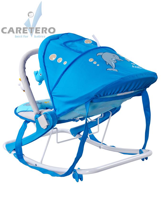 CARETERO Dětské lehátko Aqua blue