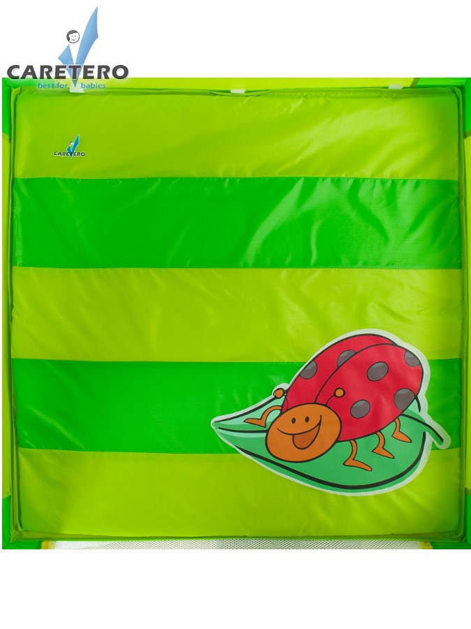 CARETERO Dětská skládací ohrádka Quadra Green
