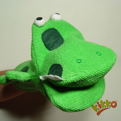 KIKKO Mycí žínka maňásek Drak