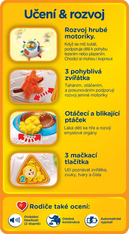 VTECH Upovídaný míček