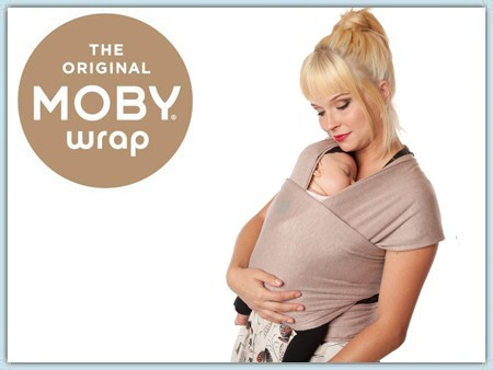 MOBY Elastický šátek Bamboo Blush