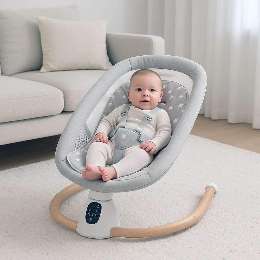 SMART houpací lehátko pro miminko New Baby