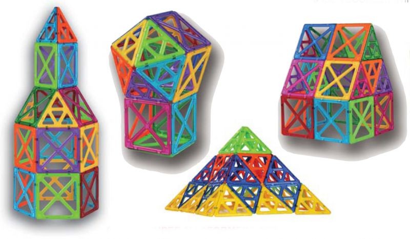 MAGFORMERS SUPER 30 magnetická stavebnice 30 dílků