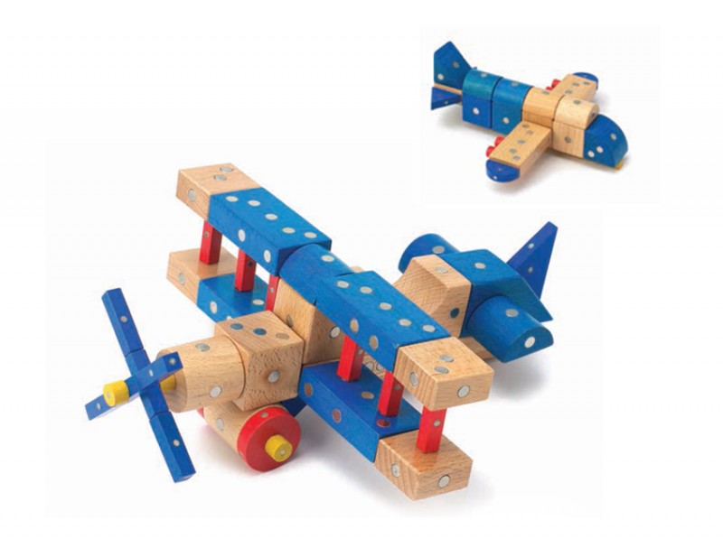 MAGFORMERS Dopravní prostředky dřevěná stavebnice