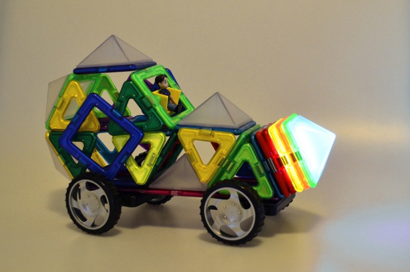 MAGFORMERS Stego Candela magnetická stavebnice