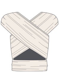 MANDUCA sling ecru