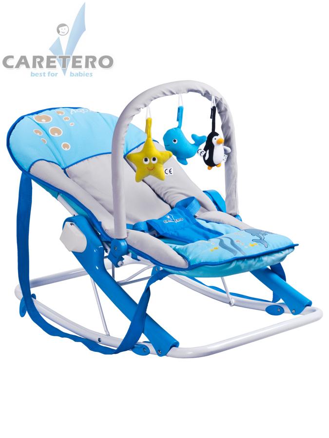 CARETERO Dětské lehátko Aqua blue