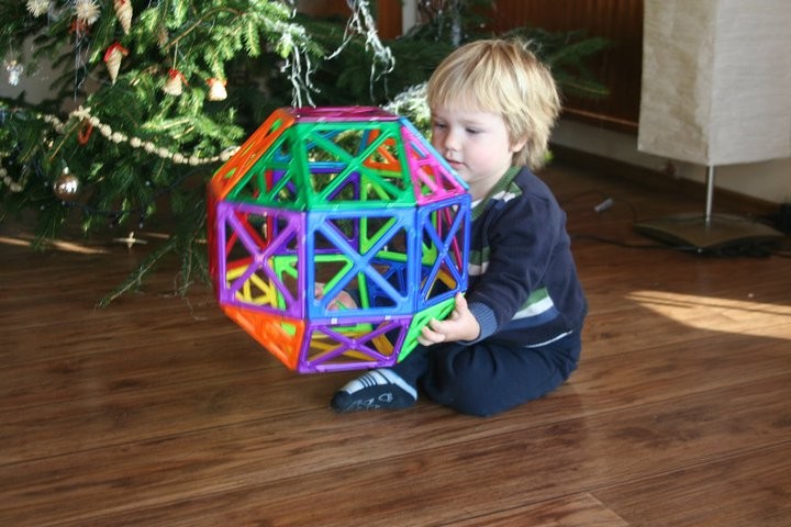 MAGFORMERS SUPER 30 magnetická stavebnice 30 dílků