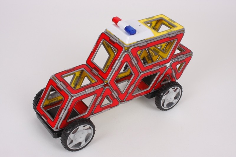 MAGFORMERS XL Cruiser - Záchranáři magnetická stavebnice