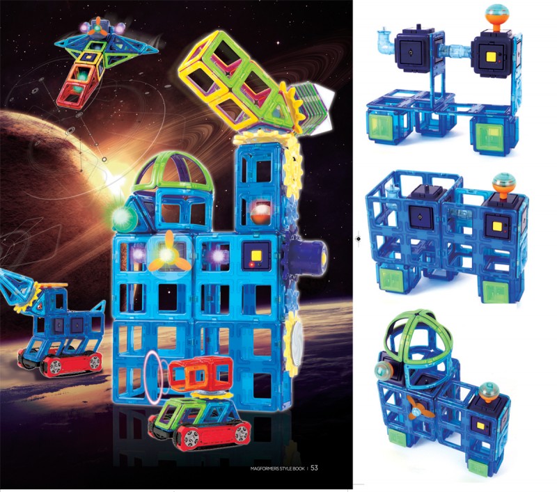 MAGFORMERS Mega Brain magnetická stavebnice