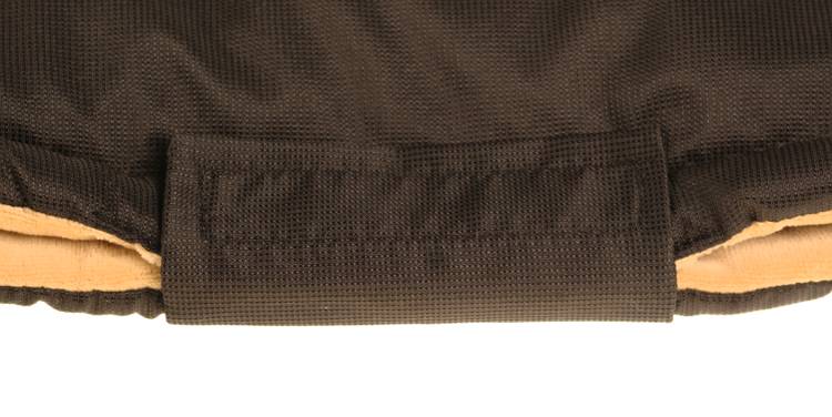 KAARSGAREN Rukávník na kočárek černo světle fialový